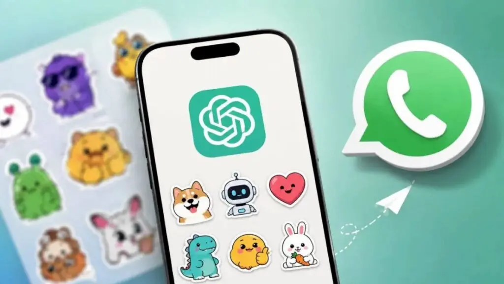 ChatGPT may soon let users export AI stickers to WhatsApp