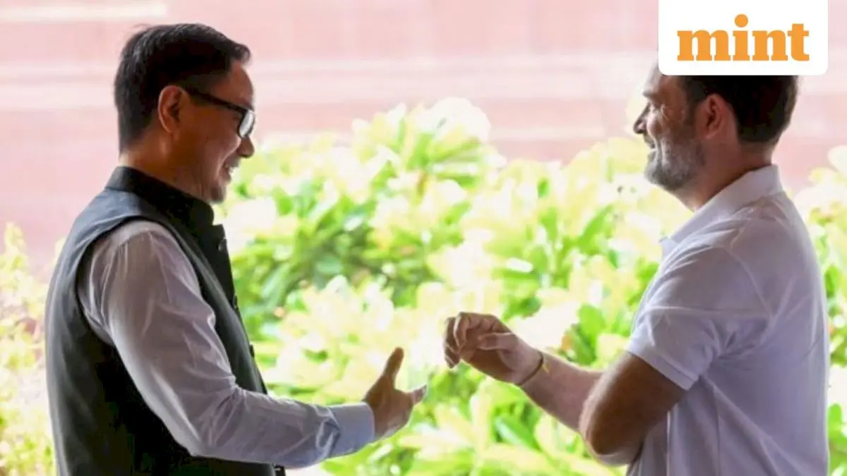 Rahul Gandhi, Rijiju clash over women's quota, delimitation link