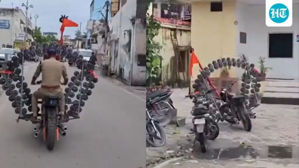 Video of bike with 100 horns goes viral in Uttarakhand