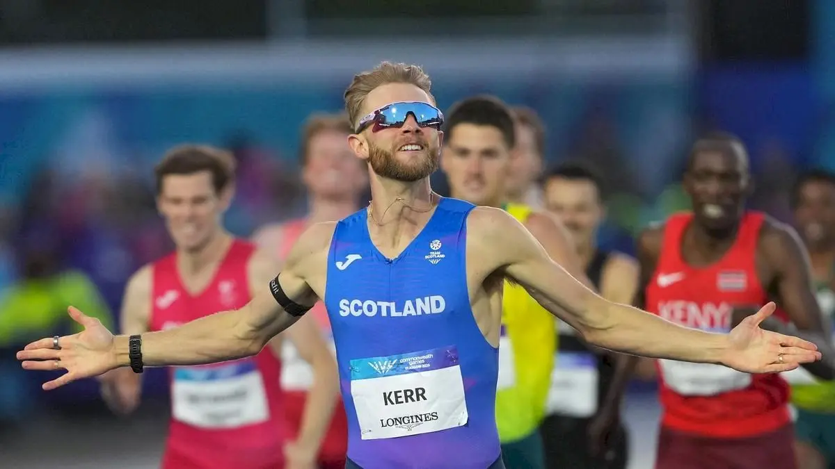 Kerr wins Commonwealth Games mile gold on home soil