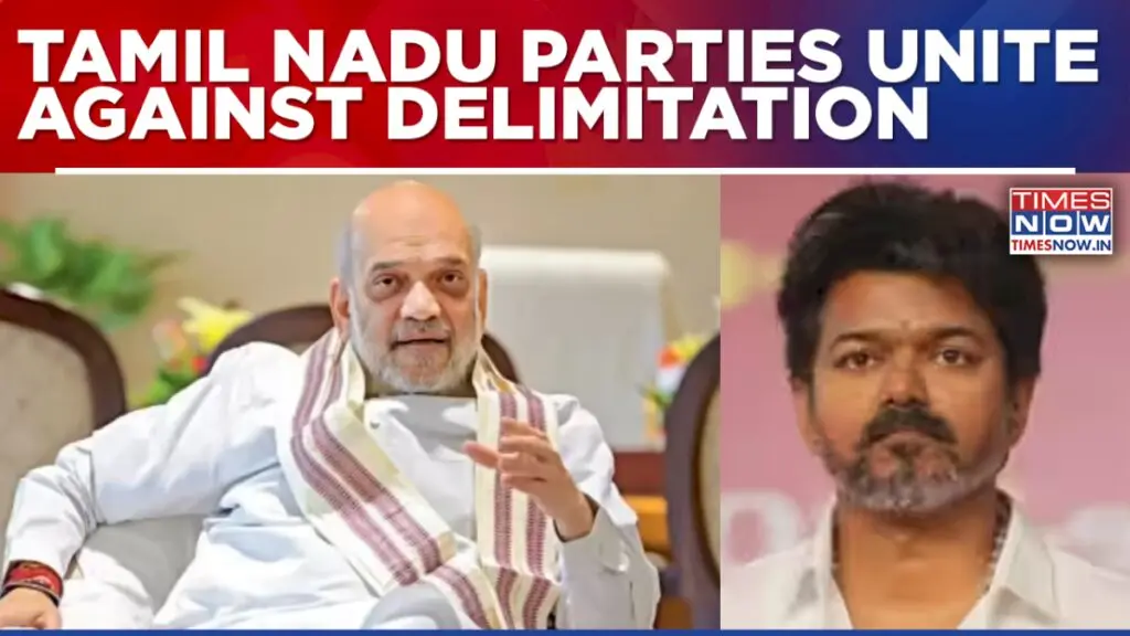 Tamil Nadu CM Vijay unites allies against delimitation, DMK and AIADMK boycott
