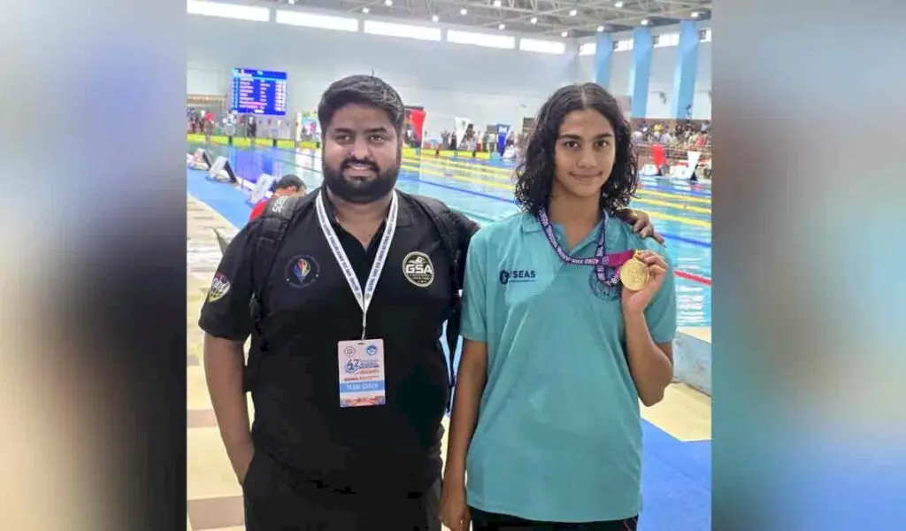 Telangana swimmer Shivani Karra wins gold at sub-junior nationals