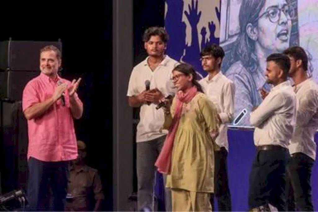 Degree means nothing in India today, Rahul Gandhi tells students in Prayagraj