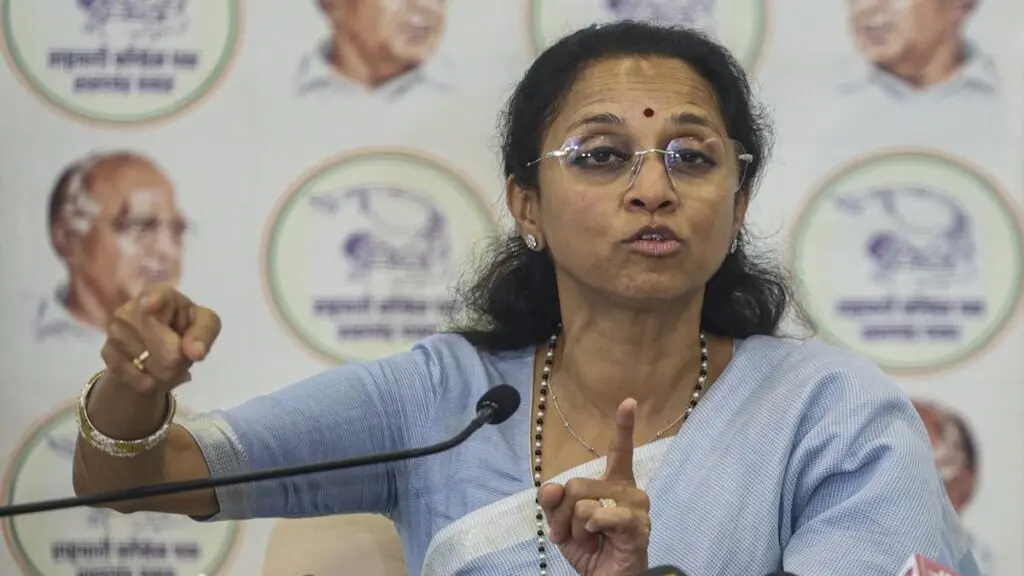 Supriya Sule opposes FCRA bill, seeks JPC scrutiny