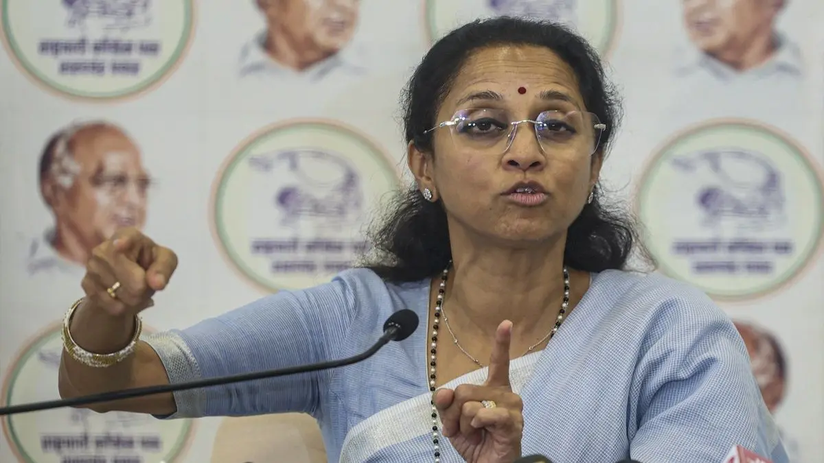 Supriya Sule opposes FCRA bill, seeks JPC scrutiny