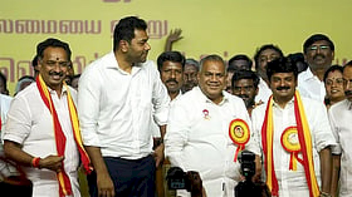TVK appoints former AIADMK ministers C Vijayabaskar, M R Vijayabhaskar