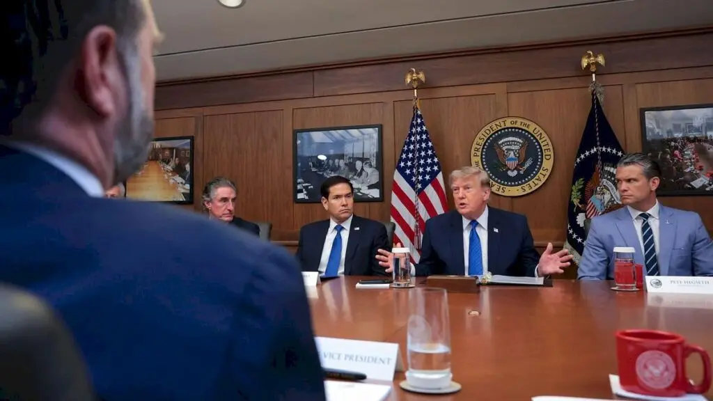 Trump says Iran talks start August 3, but US losing war