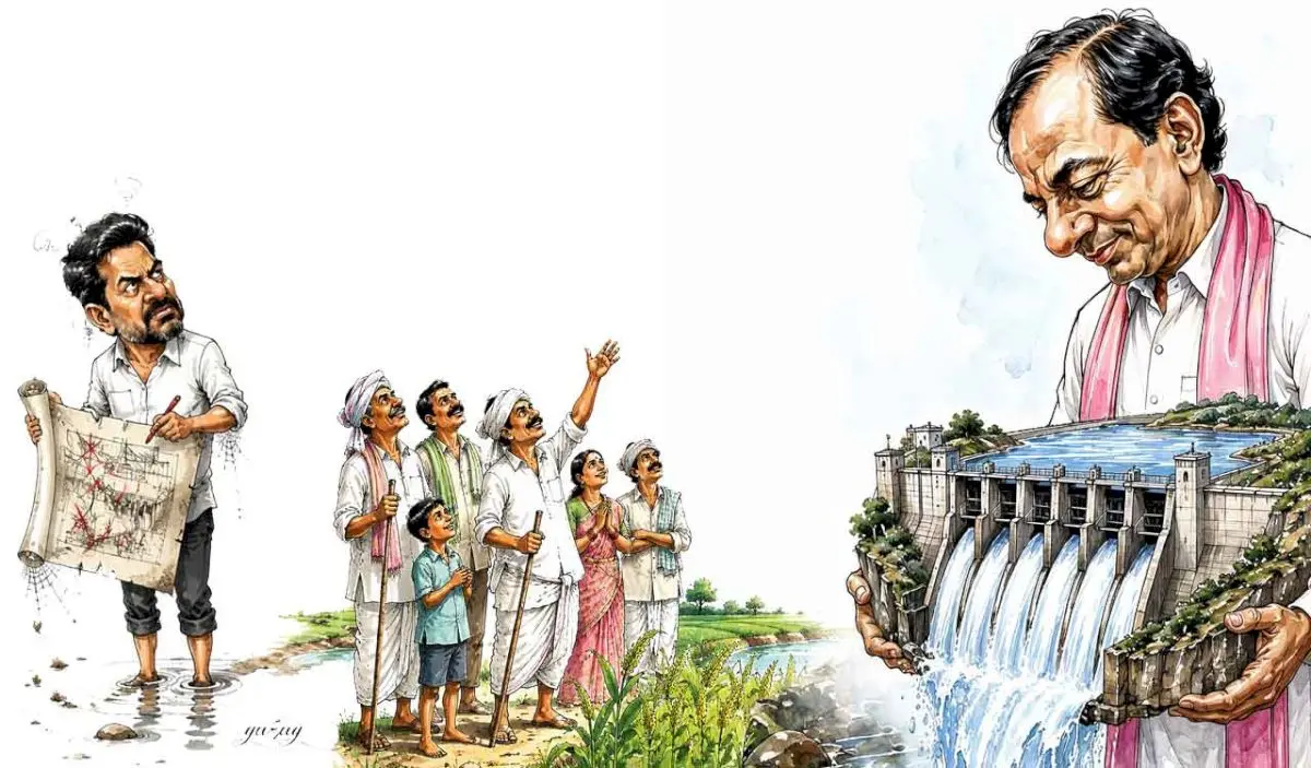BRS delivered Kaleshwaram, Congress' Pranahita-Chevella remained on paper