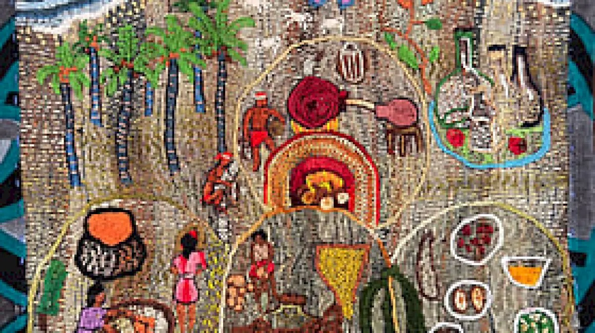 Goan artist turns old jeans into oral histories