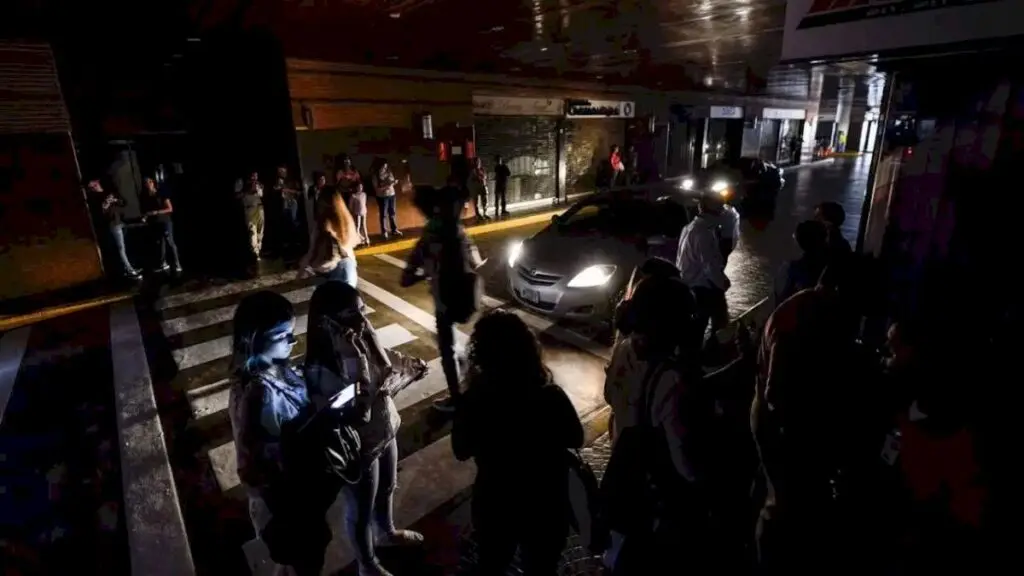 Venezuela blackout protests reach Caracas, target Delcy Rodríguez