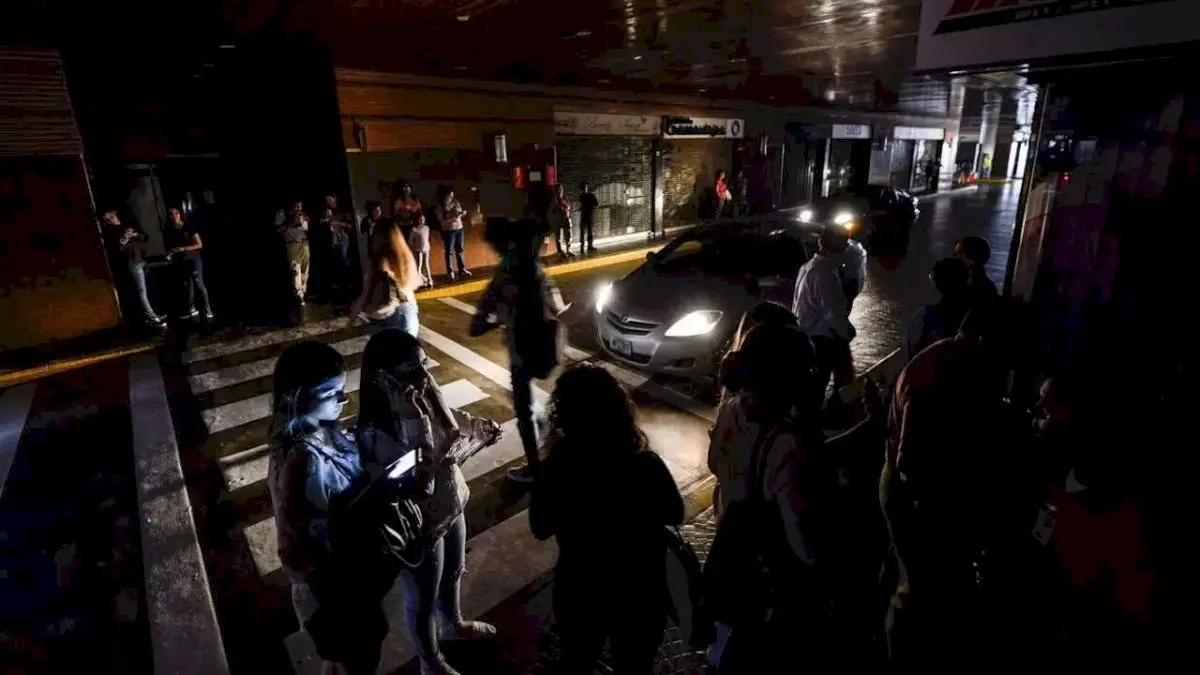 Venezuela blackout protests reach Caracas, target Delcy Rodríguez