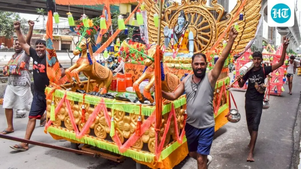 Kanwar Yatra boom boxes blast Delhi at 110 decibels, law flouted