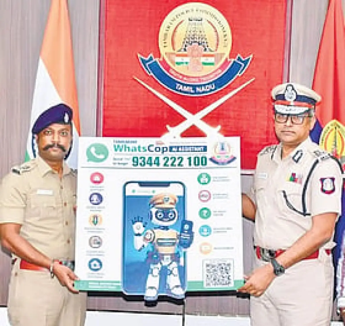 Tambaram police launch What'sCop AI chatbot on WhatsApp