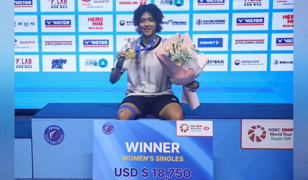 Ashmita Chaliha wins Korea Masters, third Indian woman to claim Super 300 title