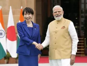 Japan PM Takaichi seeks easy win in India as domestic support drops