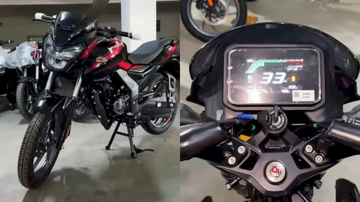 Leaked images reveal new Bajaj Pulsar 150 with monoshock, oil cooling