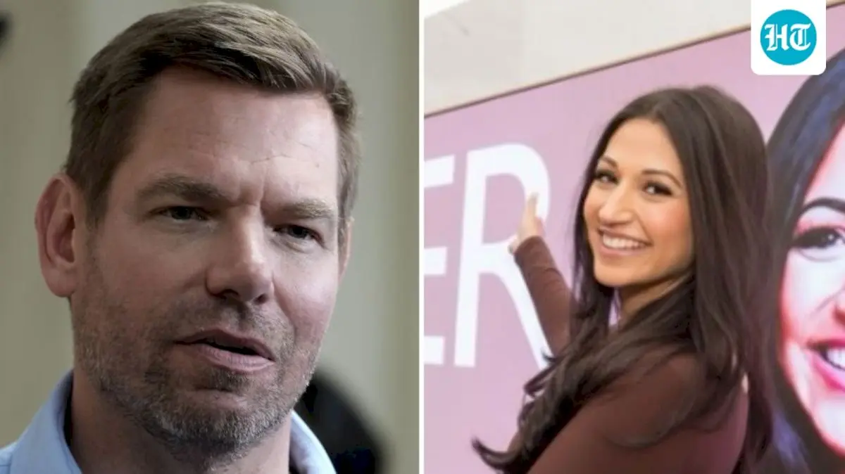Katie Miller, Stephen Miller's wife, had past with Eric Swalwell