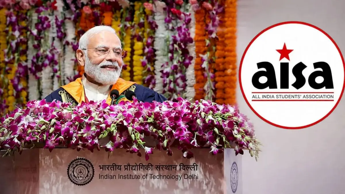 AISA hits back at Modi 'chips to ships' claim at IIT Delhi