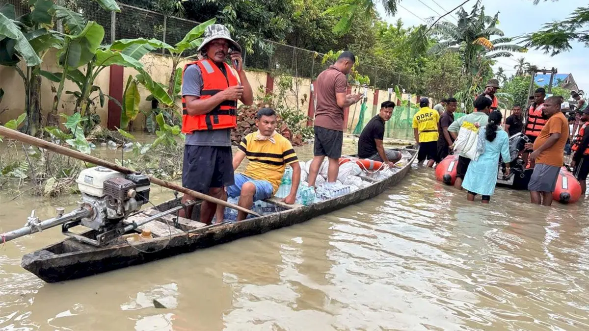 Jorhat deploys 100 water purifiers as floods hit 59 villages