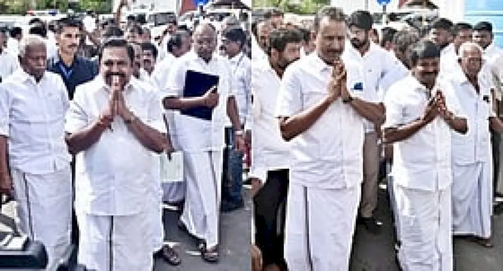 AIADMK leaders blame EPS for defeats, seek reinstatement