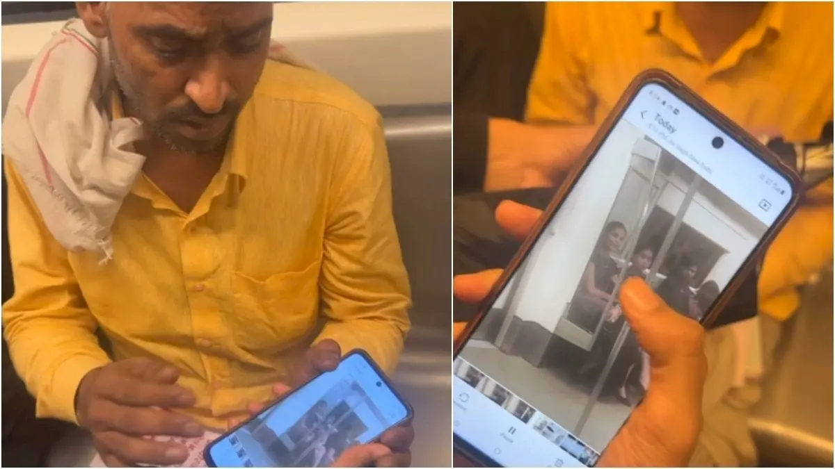 Delhi women catch man secretly photographing them on Metro