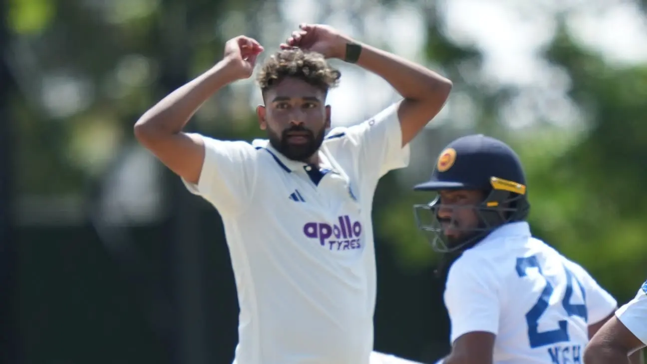 SLC XI frustrate India seamers on opening day of tour game