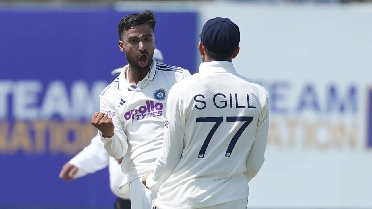 Suthar takes ten wickets as India thrash Sri Lanka
