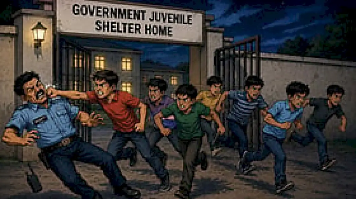 Seven Children Escape Ratlam Shelter Home After Assaulting Guard, All Caught