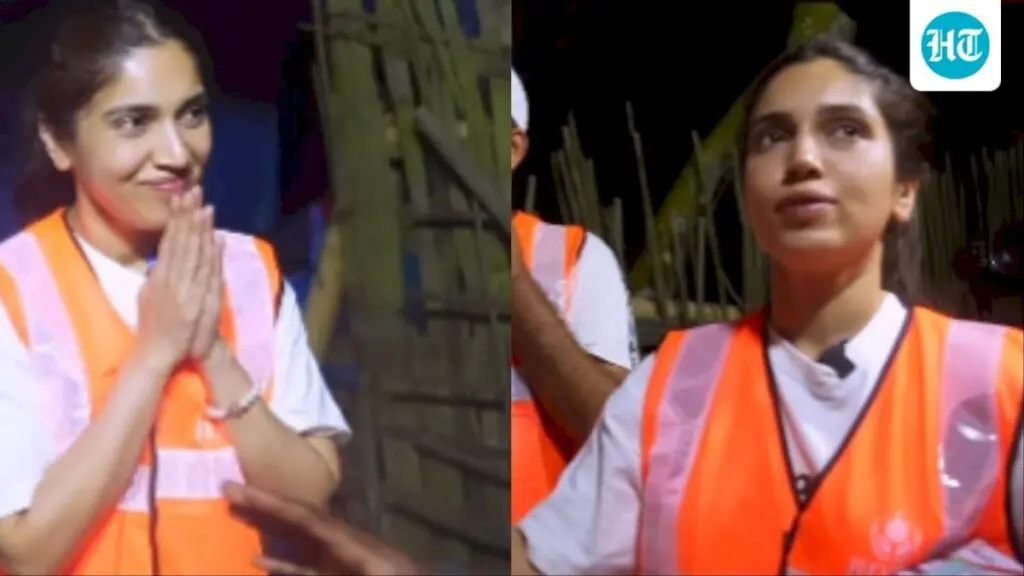 Bhumi Pednekar distributes solar lights in flooded Assam