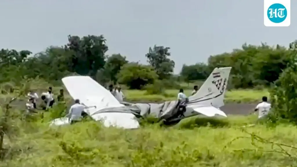 Cessna training aircraft skids off Baramati runway, all safe