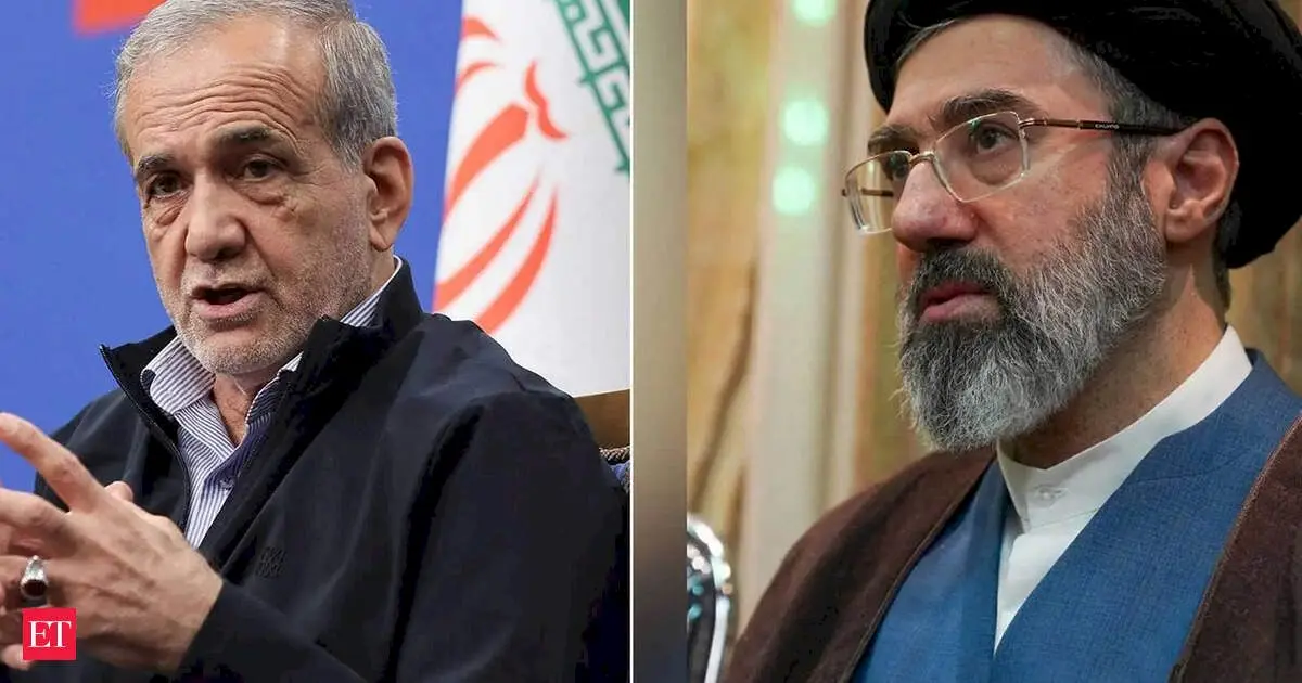 Iran's Pezeshkian meets Khamenei after conflicting access claims