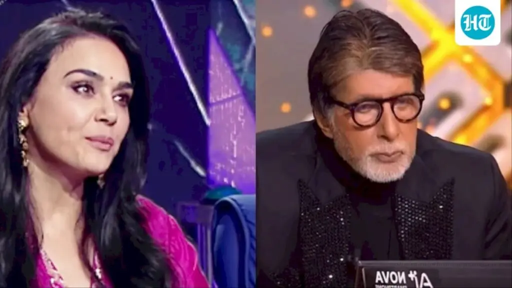 Amitabh Bachchan confronts Preity Zinta on KBC over birthday wishes