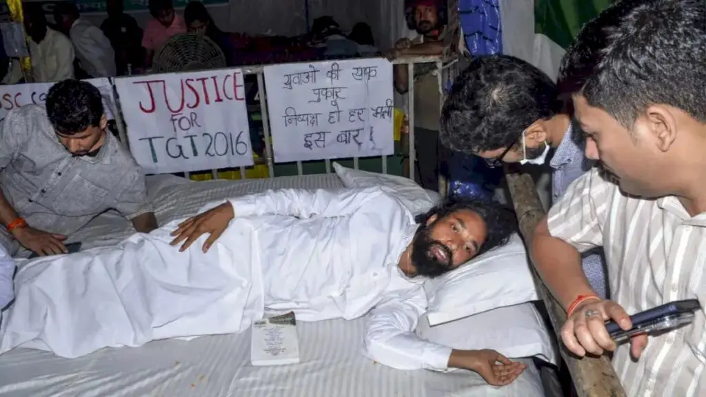 Jharkhand hunger striker Mahto faces heart risk from potassium drop