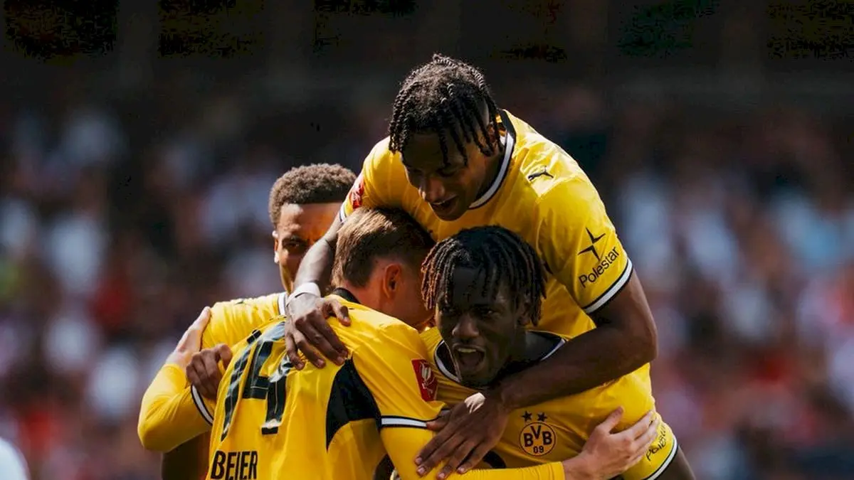 Dortmund edge Arsenal 3-2 with Gaudo winner in Emirates Cup