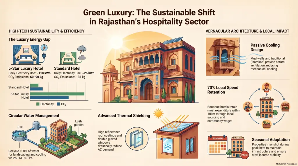 Rajasthan hotels go green with solar power and water recycling