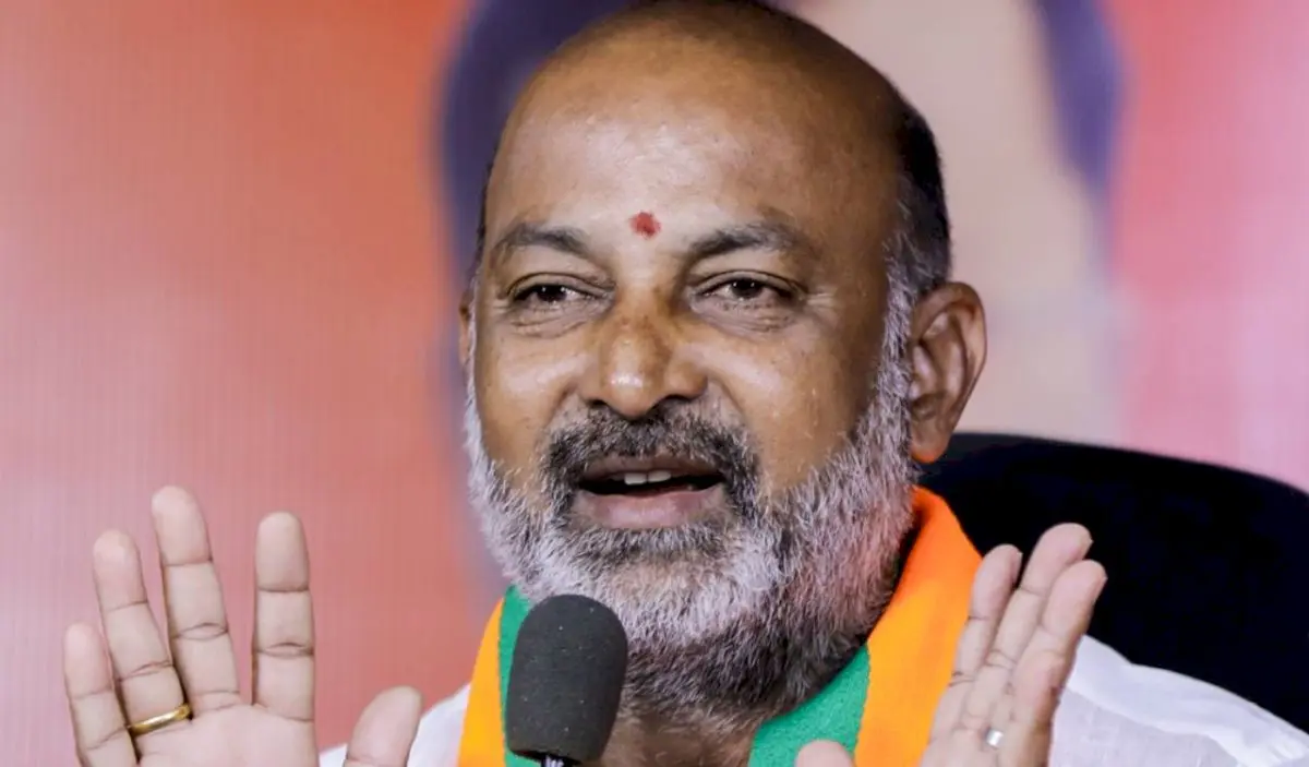 Bandi Sanjay attacks Congress, BRS on minority appeasement