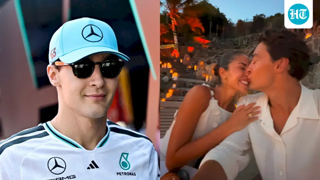 George Russell engaged to Carmen Montero Mundt