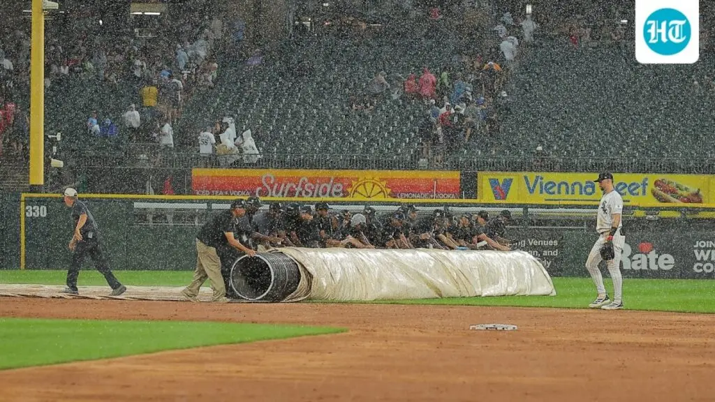 White Sox-Guardians game hit by rain delay, severe storm watch extended