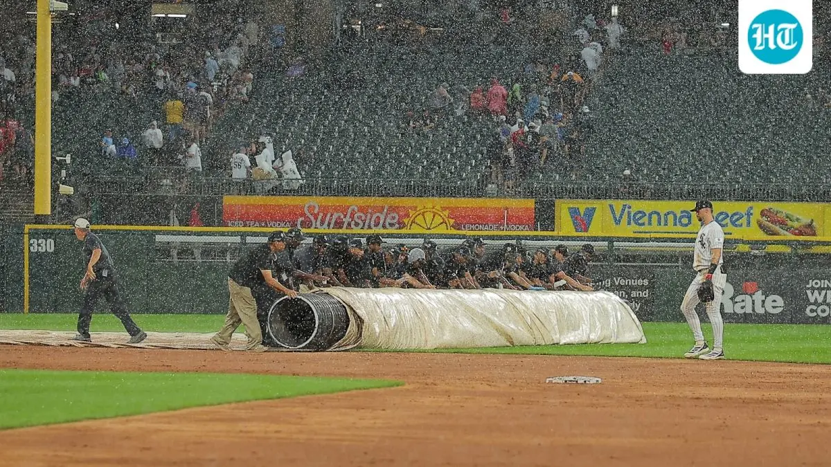 White Sox-Guardians game hit by rain delay, severe storm watch extended