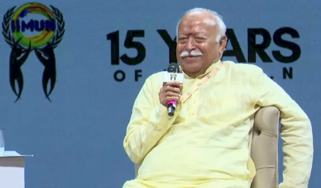 RSS chief Bhagwat cautions BJP over youth protest handling