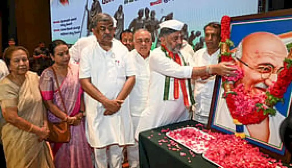 Shivakumar urges 'Quit Vote Chori' movement against vote theft