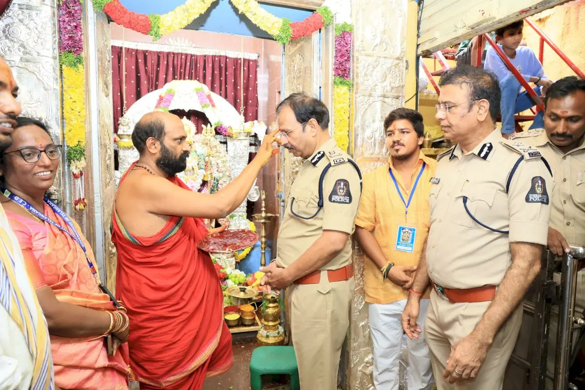 Bonalu festival: AI cameras, 2400 police guard Hyderabad temple
