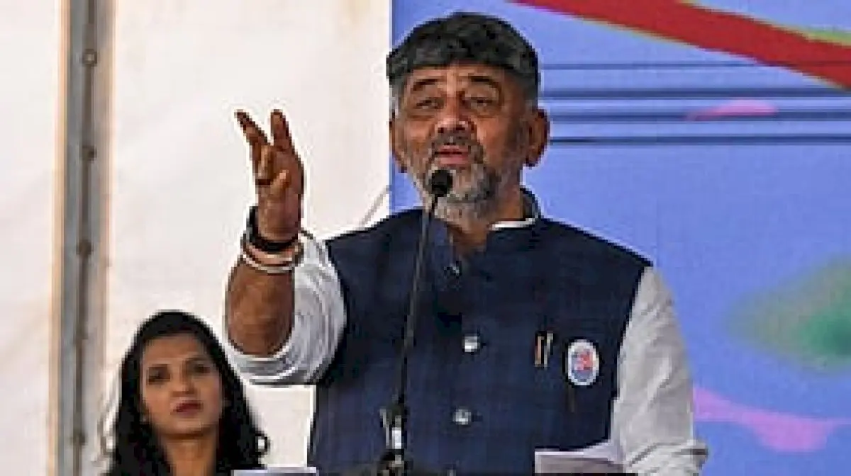 DK Shivakumar assures Bidadi farmers Rs 3 crore per acre