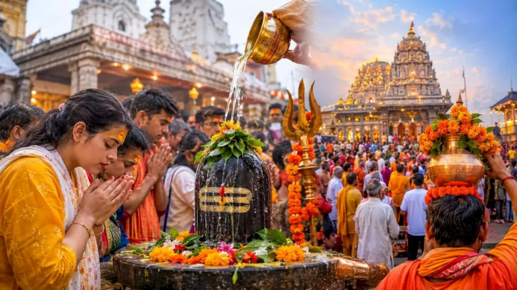 Second Sawan Somwar sees thousands throng Shiva temples across India