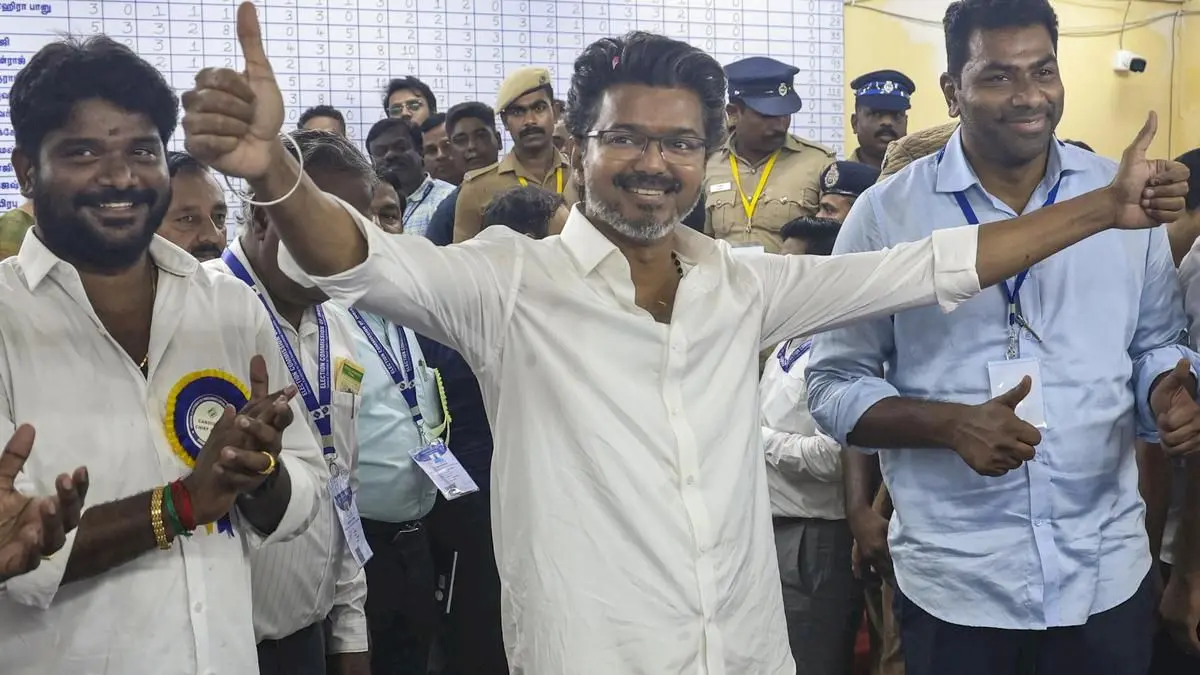 Vijay's Tamilaga Vettri Kazhagam wins 34.9% vote share on debut