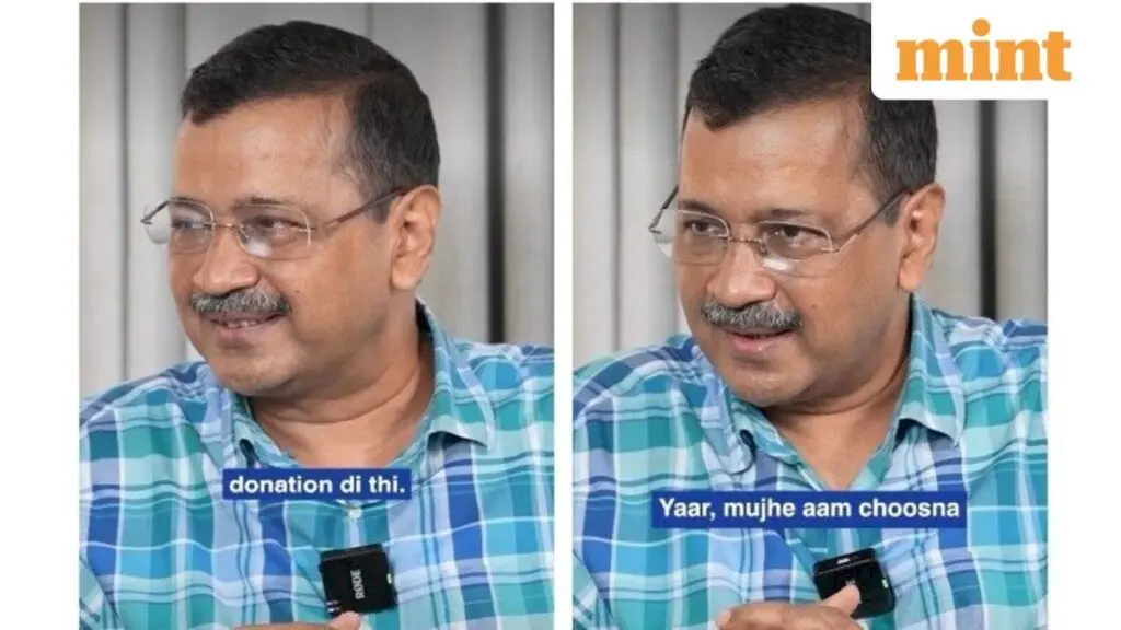 Kejriwal reveals blue Wagon R was a party donation