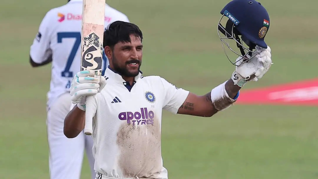 Dhruv Jurel hits 115, celebrates with Jai Jawan Jai Kisan