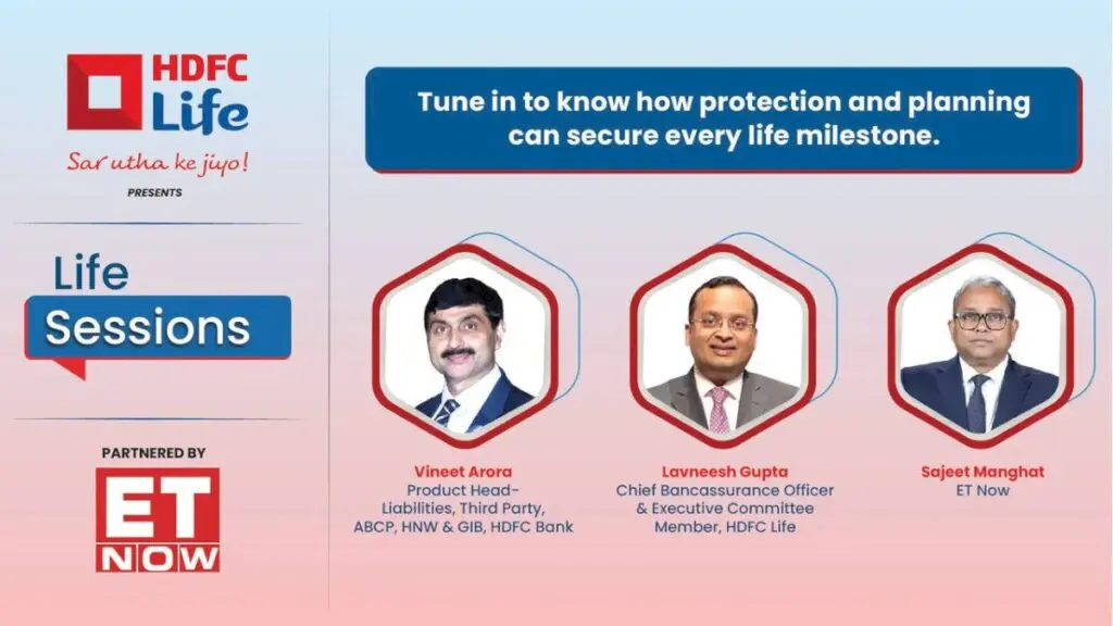 HDFC Life, HDFC Bank leaders debate insurance as asset