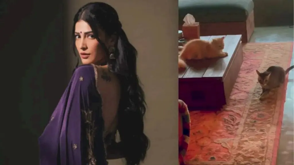 Shruti Haasan gives up pet cat after severe allergic reaction