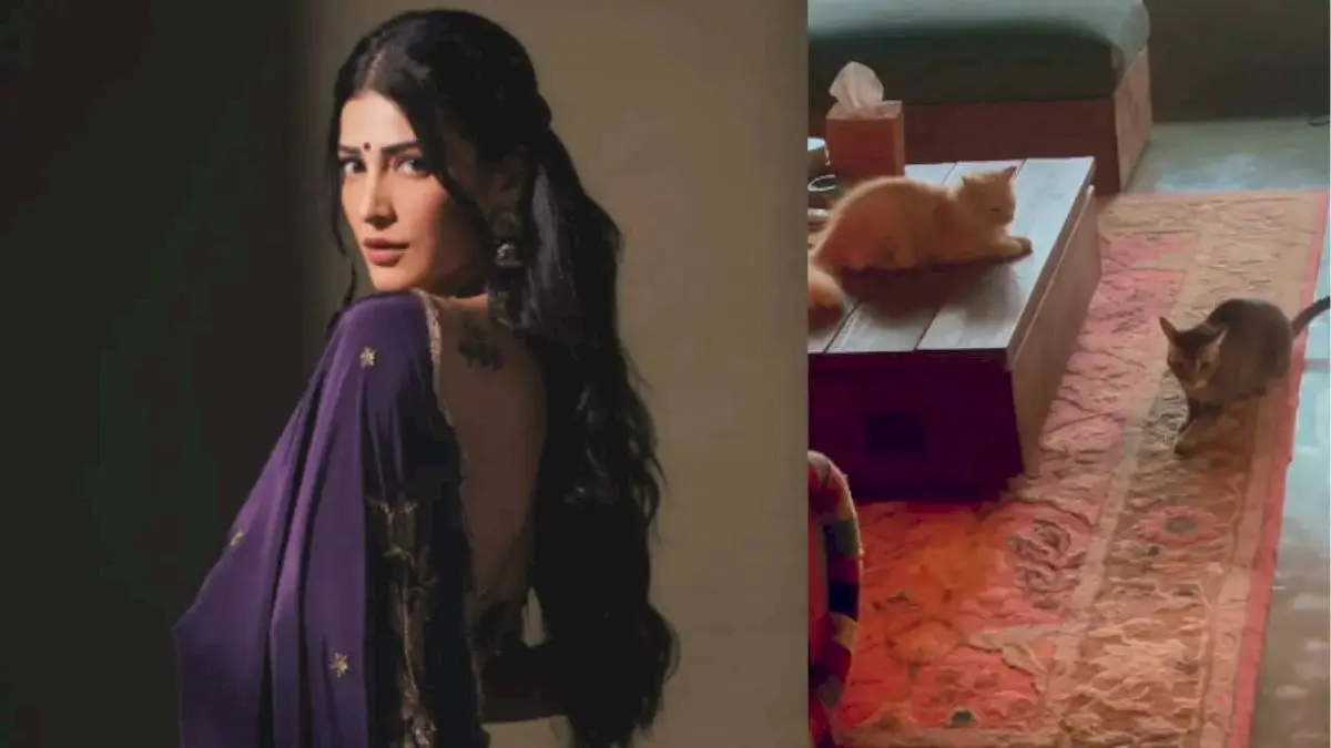 Shruti Haasan gives up pet cat after severe allergic reaction